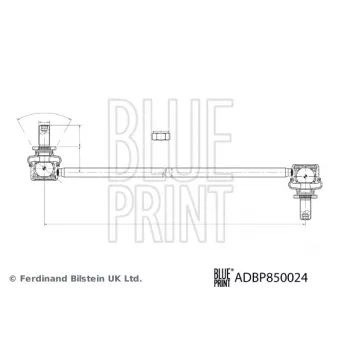 BLUE PRINT ADBP850024 - Entretoise/tige, stabilisateur