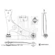 BLUE PRINT ADBP860200 - Triangle ou bras de suspension (train avant)