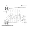 BLUE PRINT ADBP860202 - Bras de liaison, suspension de roue arrière droit
