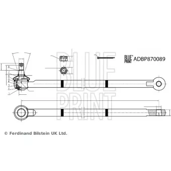 BLUE PRINT ADBP870089 - Barre de direction