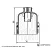 BLUE PRINT ADBP990030 - Couvercle, boîtier du filtre à huile