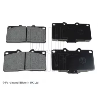 Jeu de 4 plaquettes de frein avant BLUE PRINT OEM MB857259