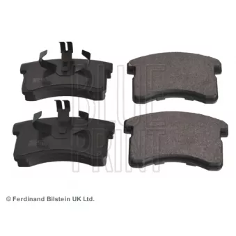 Jeu de 4 plaquettes de frein avant BLUE PRINT OEM AY040KE102