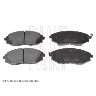Jeu de 4 plaquettes de frein avant BLUE PRINT OEM 96952179