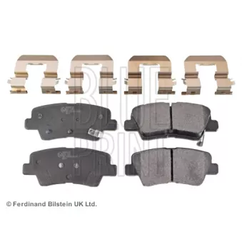 Jeu de 4 plaquettes de frein arrière BLUE PRINT OEM 58302B4A30