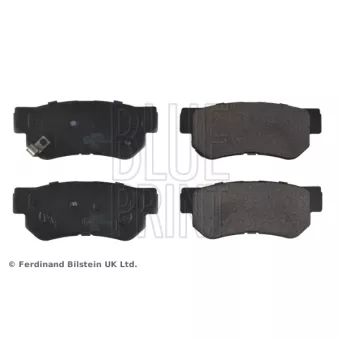 Jeu de 4 plaquettes de frein arrière BLUE PRINT OEM 583023KA51