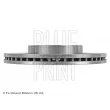 BLUE PRINT ADG043232 - Jeu de 2 disques de frein avant