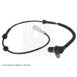 BLUE PRINT ADG07132 - Capteur, vitesse de roue avant droit