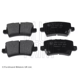 Jeu de 4 plaquettes de frein arrière BLUE PRINT OEM 43022SMGE02