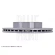 BLUE PRINT ADH24310 - Jeu de 2 disques de frein avant