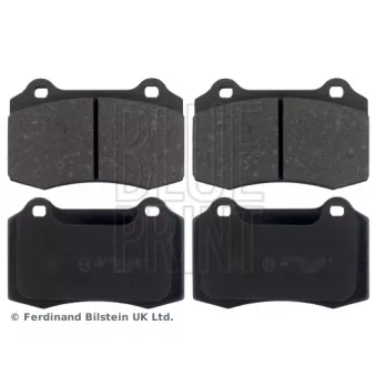 Jeu de 4 plaquettes de frein arrière BLUE PRINT OEM 30665552