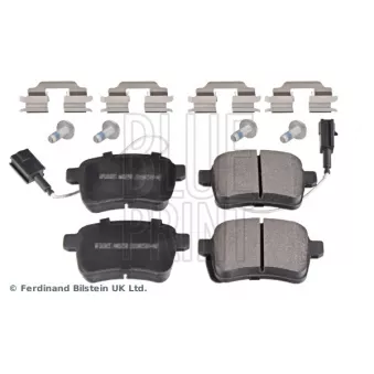 Jeu de 4 plaquettes de frein arrière BLUE PRINT OEM 77365357