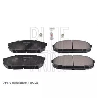 Jeu de 4 plaquettes de frein avant BLUE PRINT OEM B6Y83323Z