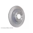 BLUE PRINT ADM543113 - Jeu de 2 disques de frein arrière