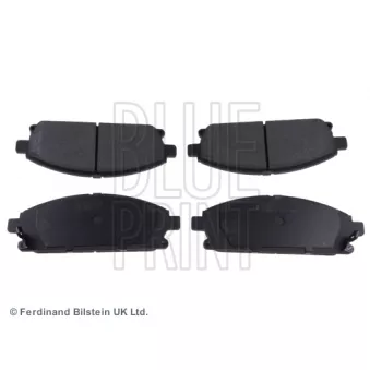 Jeu de 4 plaquettes de frein avant BLUE PRINT OEM AY040NS085