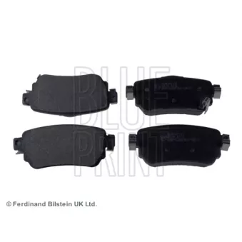 Jeu de 4 plaquettes de frein arrière BLUE PRINT OEM D40604EA0B