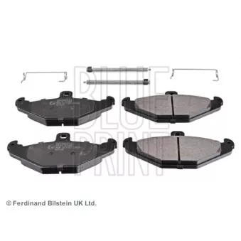 Jeu de 4 plaquettes de frein arrière BLUE PRINT OEM 9199059