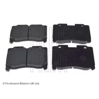 Jeu de 4 plaquettes de frein avant BLUE PRINT OEM 044912B040