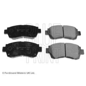 Jeu de 4 plaquettes de frein avant BLUE PRINT OEM 0449133041