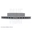 BLUE PRINT ADT343113 - Jeu de 2 disques de frein avant