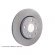 BLUE PRINT ADT343198 - Jeu de 2 disques de frein avant