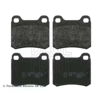 Jeu de 4 plaquettes de frein arrière BLUE PRINT OEM 0004200120