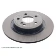 Jeu de 2 disques de frein arrière BLUE PRINT [ADU174374]