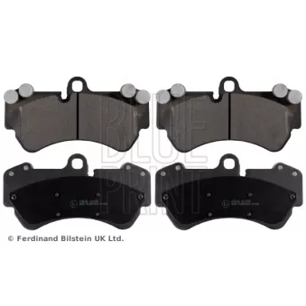 Jeu de 4 plaquettes de frein avant BLUE PRINT OEM 95535193901