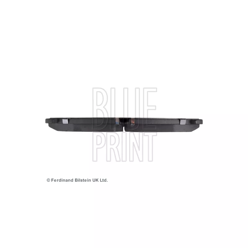 Jeu de 4 plaquettes de frein avant BLUE PRINT ADV184261 - Visuel 1