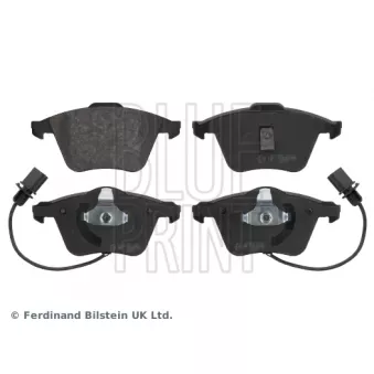 Jeu de 4 plaquettes de frein avant BLUE PRINT OEM 4B0698151R