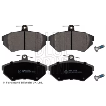 Jeu de 4 plaquettes de frein avant BLUE PRINT OEM 8D0698151E