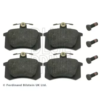 Jeu de 4 plaquettes de frein arrière BLUE PRINT OEM 4A0698451