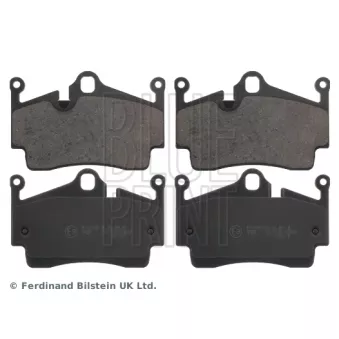 Jeu de 4 plaquettes de frein arrière BLUE PRINT ADV184282