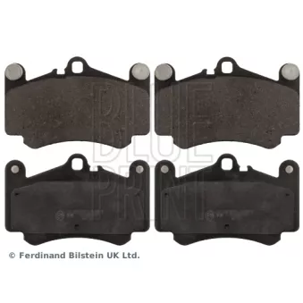 Jeu de 4 plaquettes de frein avant BLUE PRINT OEM 99635194911