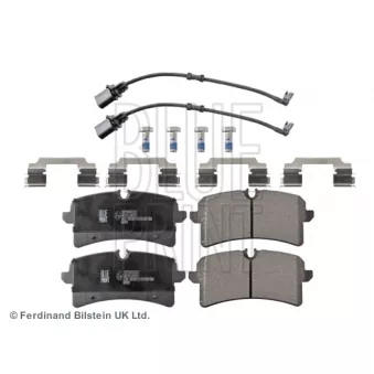Jeu de 4 plaquettes de frein arrière BLUE PRINT OEM 4H6698451A