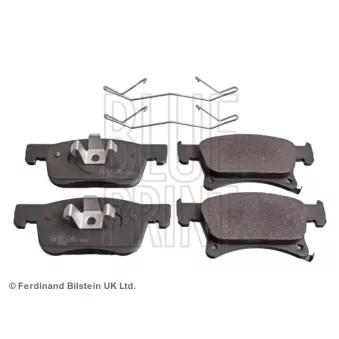 Jeu de 4 plaquettes de frein avant BLUE PRINT OEM 95517029
