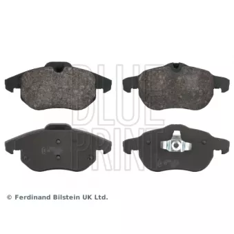 Jeu de 4 plaquettes de frein avant BLUE PRINT OEM 93166798