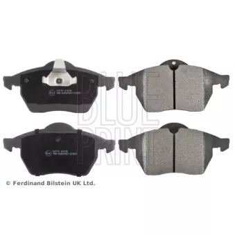 Jeu de 4 plaquettes de frein avant BLUE PRINT OEM 09198688
