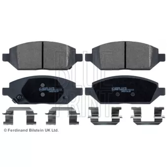 Jeu de 4 plaquettes de frein avant BLUE PRINT OEM 42349235