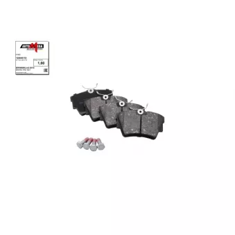 Jeu de 4 plaquettes de frein arrière AUTOMEGA OEM 4406000QAF