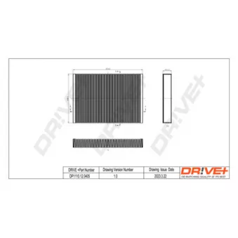 Filtre, air de l'habitacle Dr!ve+ OEM 31407747