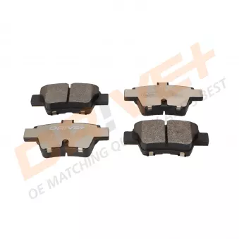 Jeu de 4 plaquettes de frein arrière Dr!ve+ OEM E172270