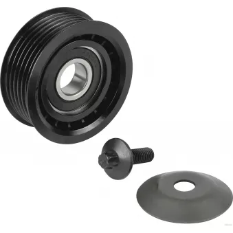 Poulie renvoi/transmission, courroie trapézoïdale à nervures HERTH+BUSS JAKOPARTS OEM 55227513