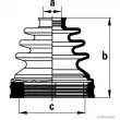 HERTH+BUSS JAKOPARTS J2881022 - Soufflets de cardan avant
