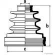 Soufflets de cardan avant HERTH+BUSS JAKOPARTS [J2882009]