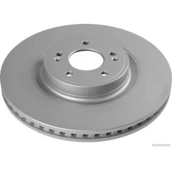 Jeu de 2 disques de frein avant HERTH+BUSS JAKOPARTS J3300345