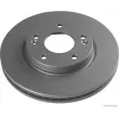 HERTH+BUSS JAKOPARTS J3300522 - Jeu de 2 disques de frein avant