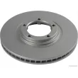 Jeu de 2 disques de frein avant HERTH+BUSS JAKOPARTS [J3300534]