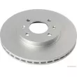 Jeu de 2 disques de frein avant HERTH+BUSS JAKOPARTS [J3300554]