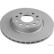 HERTH+BUSS JAKOPARTS J3300815 - Jeu de 2 disques de frein avant